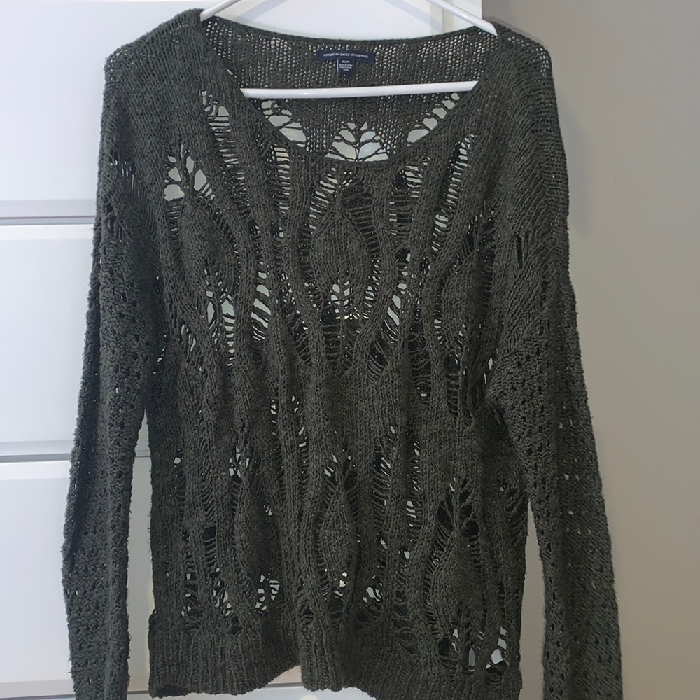 Crochet sweater